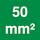 Nominal cross-section 50 mm²