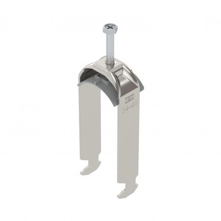 Clamp clip 2056 H-foot, 2-fold, plastic pressure sleeve, A2 34 | 40 | 3