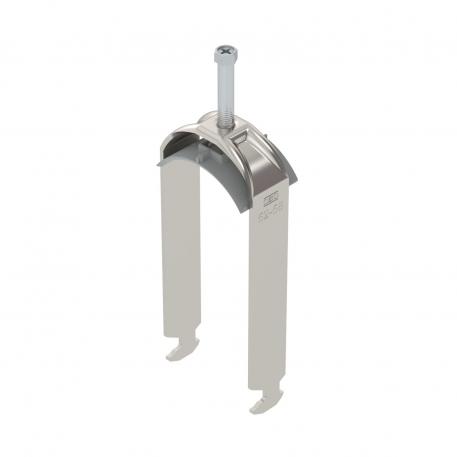 Clamp clip 2056 H-foot, 2-fold, plastic pressure sleeve, A2 52 | 58 | 5