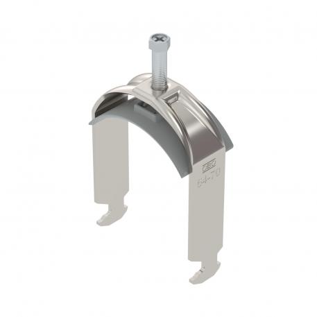 Clamp clip 2056 H-foot, 1-fold, plastic pressure sleeve, A2 64 | 70 | 5