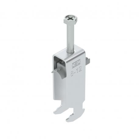Clamp clip 2056 H-foot, 3-fold, plastic pressure sleeve, AI 8 | 12 | 3