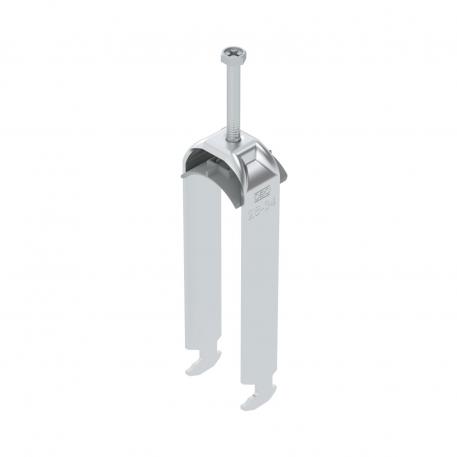 Clamp clip 2056 H-foot, 3-fold, plastic pressure sleeve, AI 28 | 34 | 2