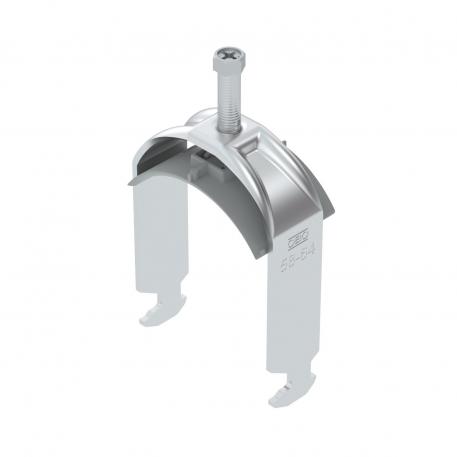 Clamp clip 2056 H-foot 1-fold, plastic pressure sleeve, AI 58 | 64 | 2