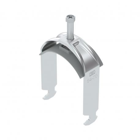 Clamp clip 2056 H-foot 1-fold, plastic pressure sleeve, AI 64 | 70 | 2