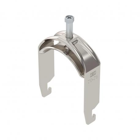 Clamp clip 2056 U-foot, 1-fold, metal pressure sleeve, A4 70 | 76 | 5
