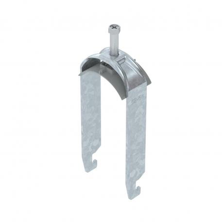 Clamp clip 2056 U-foot, 2-fold, plastic pressure sleeve, FT 52 | 58 | 5