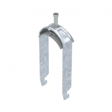 Clamp clip 2056 U-foot, 2-fold, plastic pressure sleeve, FT 58 | 64 | 5