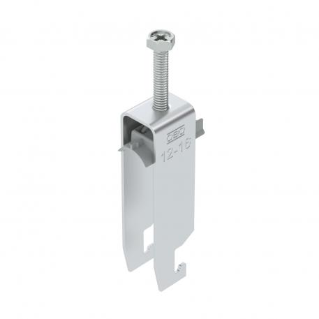 Clamp clip 2056 U-foot, 3-fold, plastic pressure sleeve, AI 12 | 16 | 3