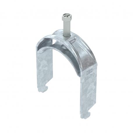 Clamp clip 2056 N-foot, 1-fold, metal pressure sleeve, FT 64 | 70 | 5