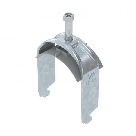 Clamp clip 2056 N-foot, 1-fold, plastic pressure sleeve, FT 58 | 64 | 5