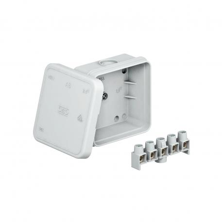 Junction box A 8 with terminal strip