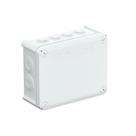 Junction box T 160, plug-in seal, flame-resistant