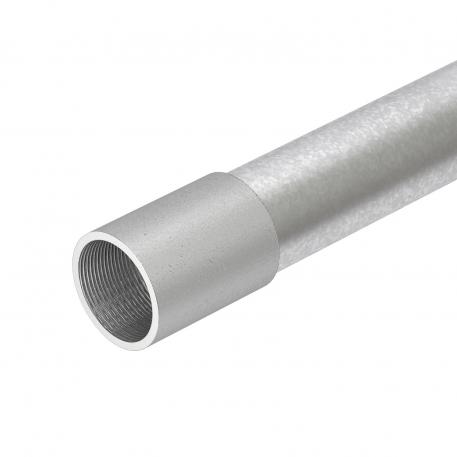 Hot-dip galvanised steel pipe, with thread
