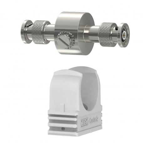 Coaxial protection device for BNC connection: male/male 1 | 130 | 185 | BNC