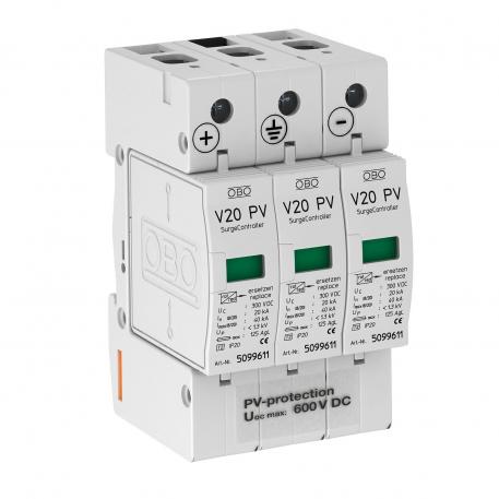 PV surge protection V20, 600 V DC