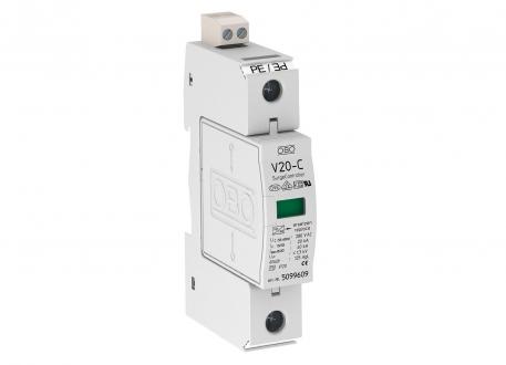 Surge arrester, 1-pole with remote signalling 280 V 1 | 280 | IP20