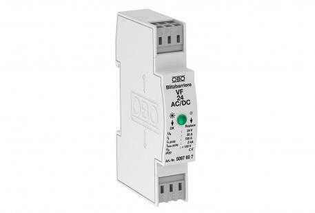 MCR protection for 2-pole for power supply, 24 V 2 | 34 | 46 | IP20