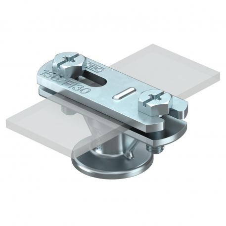 Cable bracket for flat conductor