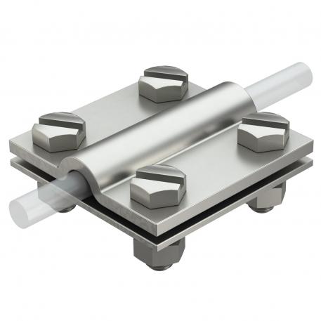 Cross-connector for round cables and flat conductors A4