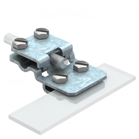 Folding clamp and connection terminal up to 10 mm plate thickness FT