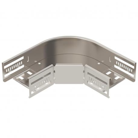 90° bend 60 A4 100 | Stainless steel | Bright, treated | stainless steel