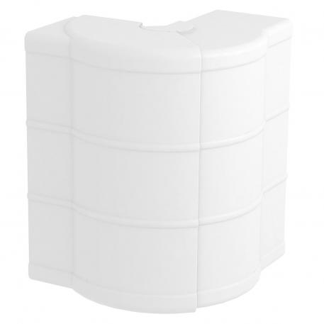 External corner, for device installation trunking Rapid 45-2 type GK-53160 Pure white; RAL 9010