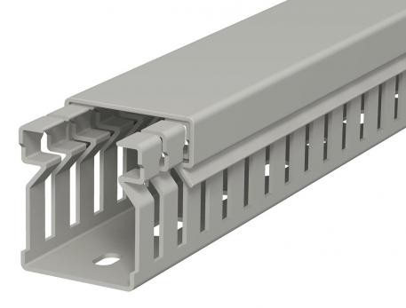 Wiring trunking, type LK4 30025 2000 | 25 | 30 | Base perforation | Stone grey; RAL 7030