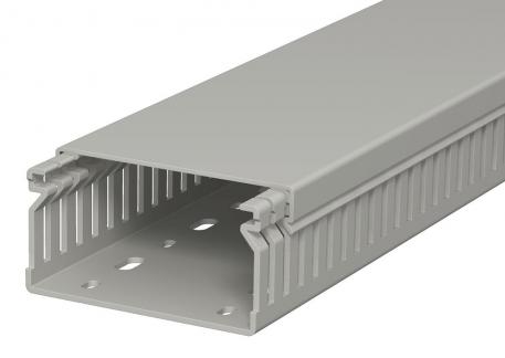 Wiring trunking, type LK4 40080 2000 | 80 | 40 | Base perforation | Stone grey; RAL 7030