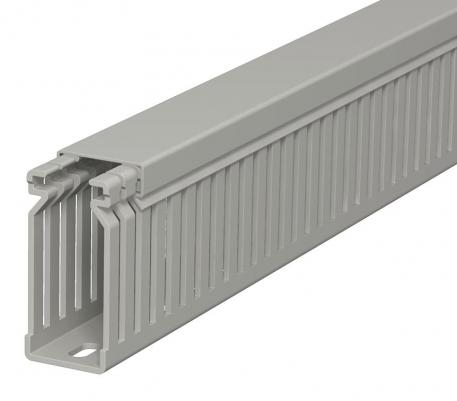 Wiring trunking, type LK4 60025 2000 | 25 | 60 | Base perforation | Stone grey; RAL 7030