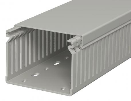 Wiring trunking, type LK4 60080 2000 | 80 | 60 | Base perforation | Stone grey; RAL 7030