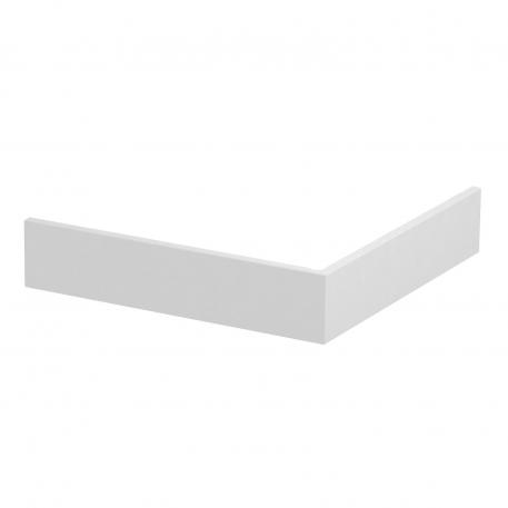 External corner cover, smooth 76.5 | Pure white; RAL 9010