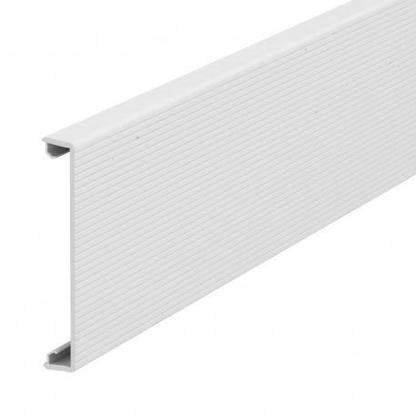 Plastic trunking cover, fluted 2000 | Pure white; RAL 9010