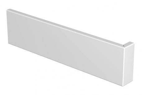 Sheet steel external corner cover 76.5 | Pure white; RAL 9010