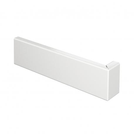 Sheet steel external corner cover, 50 mm system opening 45 | Pure white; RAL 9010