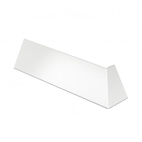 External corner cover, sheet steel 76.5 | Pure white; RAL 9010