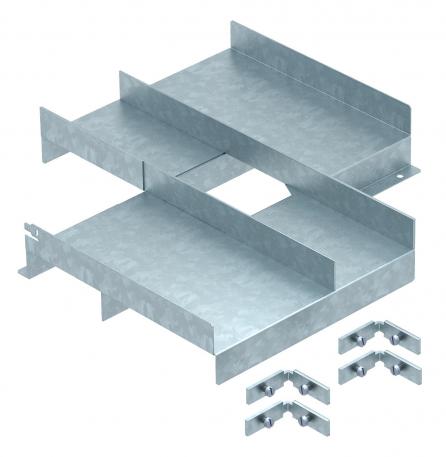 OKA-T separating element, intersection for trunking width 300 mm on 300 mm