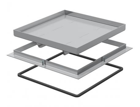 Heavy-duty frame cassette, blank, RKSL, nominal size 250-3