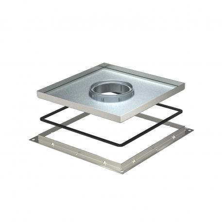 Frame cassette for tube body, RKF, nominal size 250-3, stainless steel