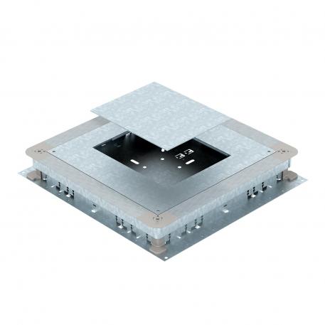 UGD350-3 GES 6 for rectangular installation units, for screed height 70−125 mm 70 | 125 | 28 | 48 |  | Rectangular | 350 | 6