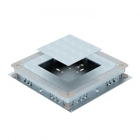 UGD350-3 GES 9 for rectangular installation units, for screed height 70−125 mm 70 | 125 | 28 | 48 |  | Square | 350 | 9