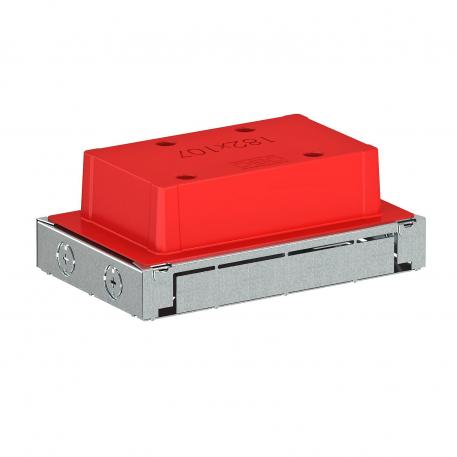 Underfloor box UGE2 for installation pipe and metal duct 70 | 90 |  |  | 2